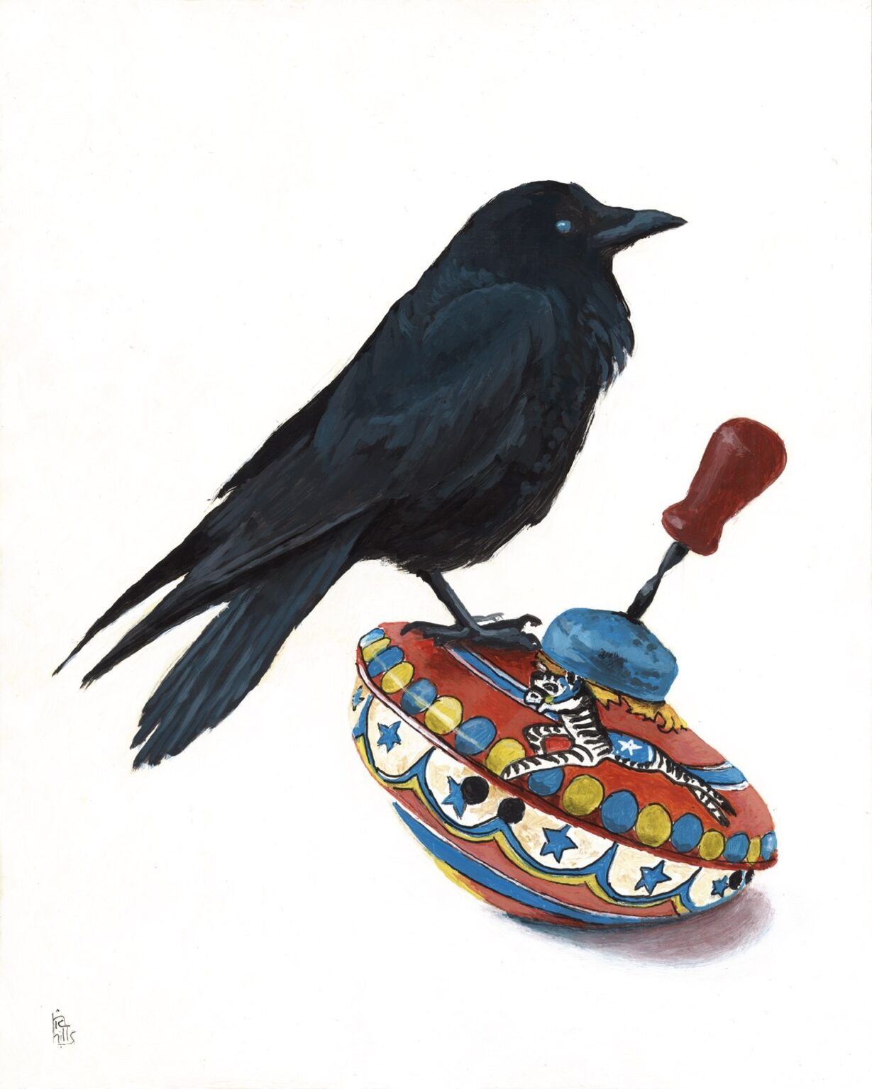 Crow on Top, by Ria Hill
