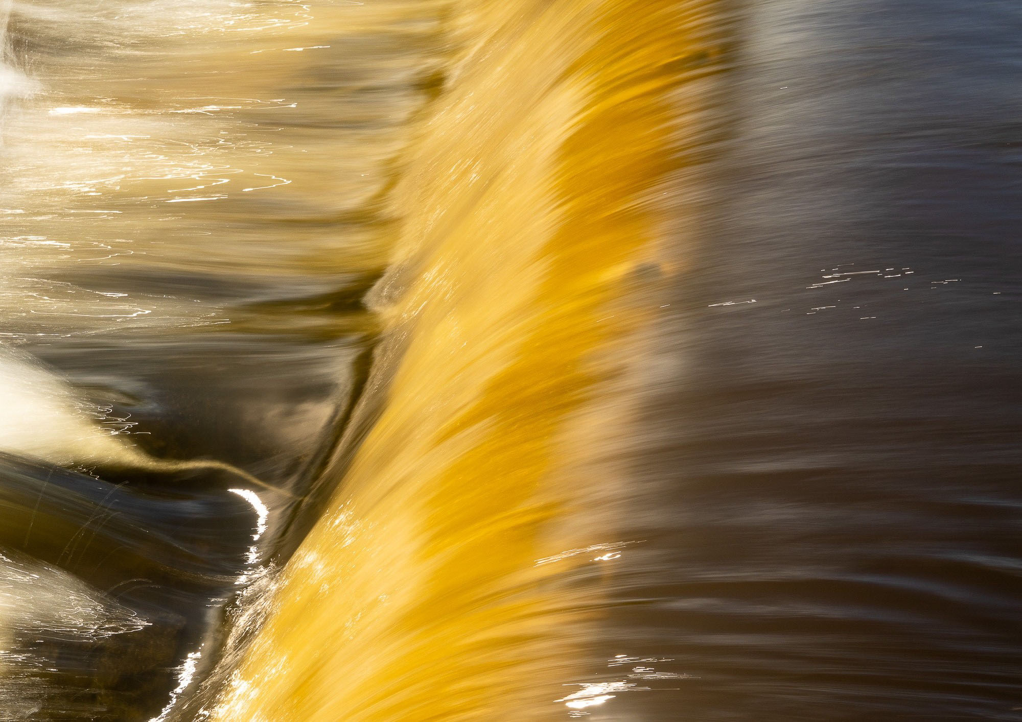 Spillway at the Golden Hour